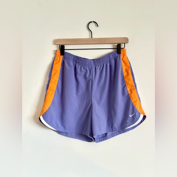 Nike Pants - Nike Retro Unlined Athletic Shorts Purple Orange Size Medium